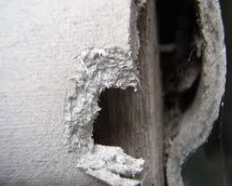 Asbestos sheeting